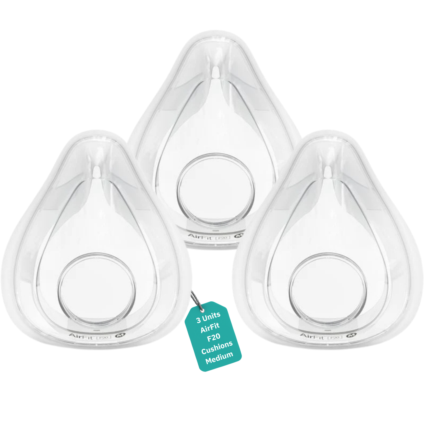 AirFit F20 Cushion Replacement 3-Pack Medium Size (Reference: 63468) – Limited Edition