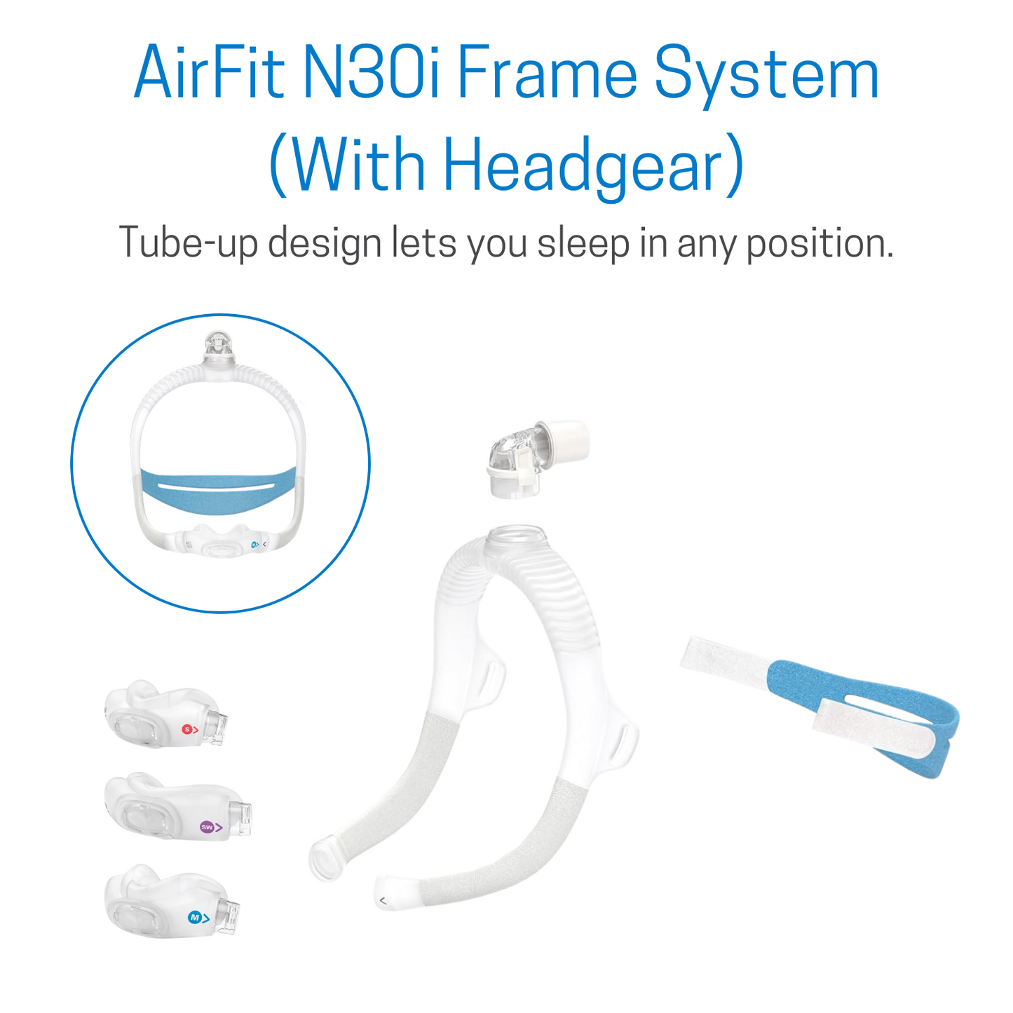 Resmed Airfit N30i Standard Starter Pack -  Reference: 63800-Bundle